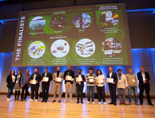 DigInTraCE Coordinator Honored for Excellence in Sustainable Robotics at ERF2025